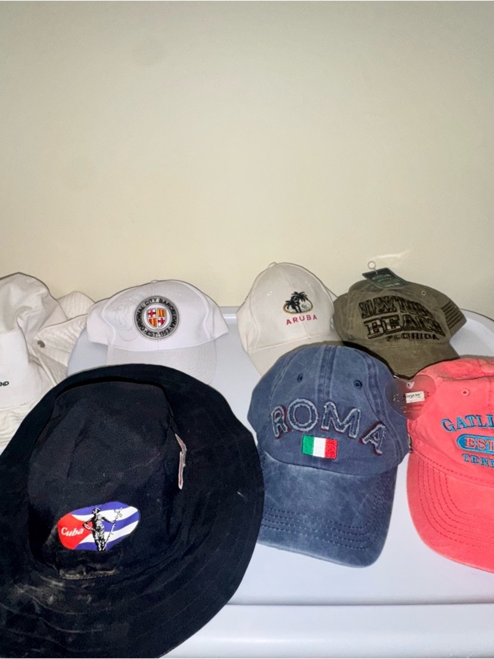 Lot of Destination Hats/Baseball Caps